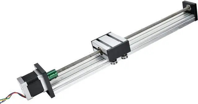 Alt view image 4 of 5 - FTVOGUE Aluminum Alloy Precision Machined 0808 Ball Screw Linear Loop with 57 Engine for The CNC Automation Industry (0808 Screw, Effective Range 300)