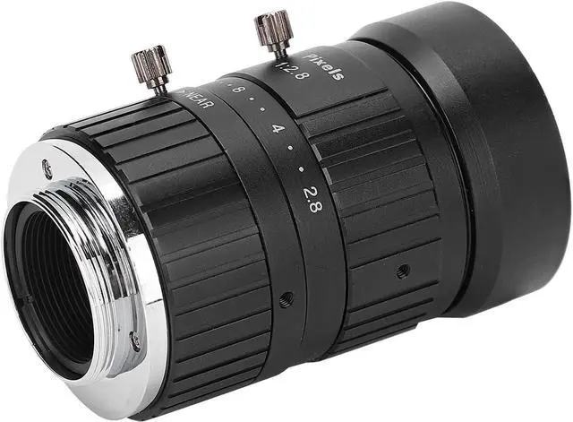 Alt view image 3 of 7 - 8MP Industrial Camera Lens, C Mount, 75mm Length, 1in Image Format, Manual Iris for Precise Imaging