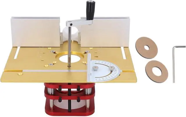 Alt view image 6 of 7 - Aramox Router System Kit Durable Aluminum Alloy and Stainless Steel Manual Lifting System for Woodworking Enthusiasts