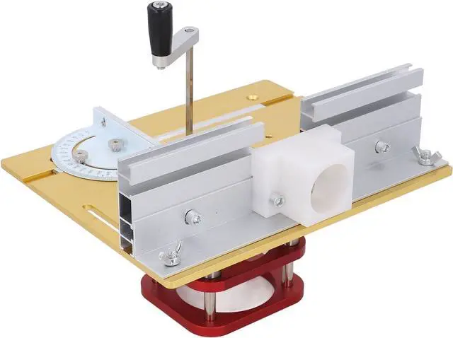 Alt view image 3 of 7 - Aramox Router System Kit Durable Aluminum Alloy and Stainless Steel Manual Lifting System for Woodworking Enthusiasts