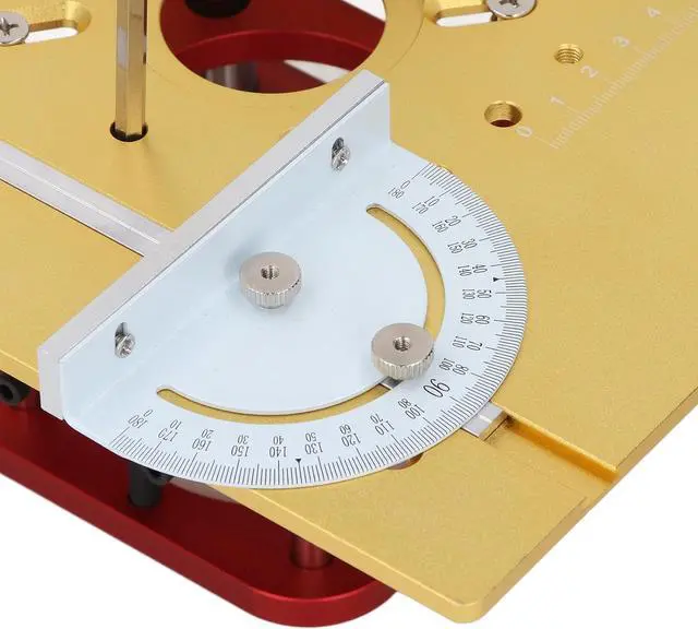 Alt view image 7 of 7 - Aramox Router System Kit Durable Aluminum Alloy and Stainless Steel Manual Lifting System for Woodworking Enthusiasts