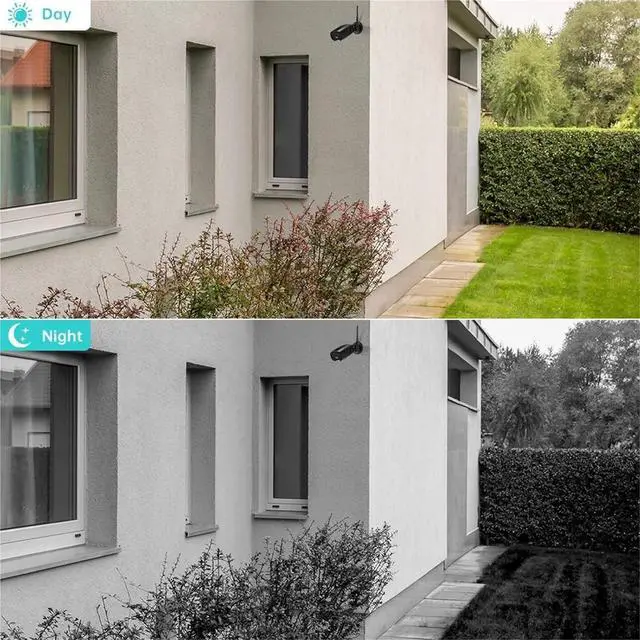 Alt view image 7 of 7 - 5MP HD Outdoor IP Camera 4MP 1080P WiFi Home Security Surveillance Waterproof Wi-Fi Bullet IP Video Camara(US Plug,5MP NO SD Card)