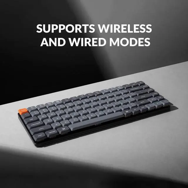 Alt view image 4 of 7 - Keychron K3 Max 75% Low-Profile Wireless Mechanical Keyboard - Ultra-Thin, Tri-Mode (2.4G/Bluetooth/USB-C), Silent Gateron Brown Switches, Mac/Windows/Linux Compatible