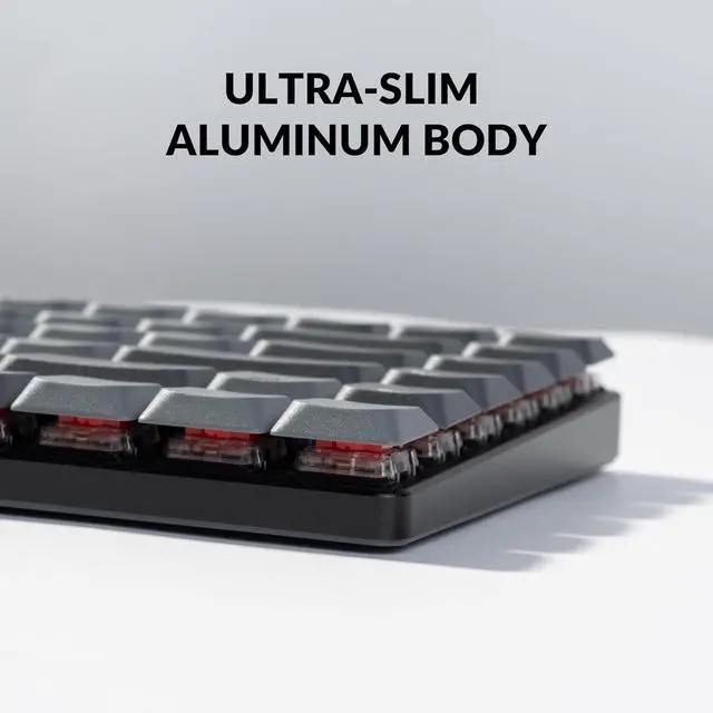 Alt view image 5 of 7 - Keychron K3 Max 75% Low-Profile Wireless Mechanical Keyboard - Ultra-Thin, Tri-Mode (2.4G/Bluetooth/USB-C), Silent Gateron Brown Switches, Mac/Windows/Linux Compatible