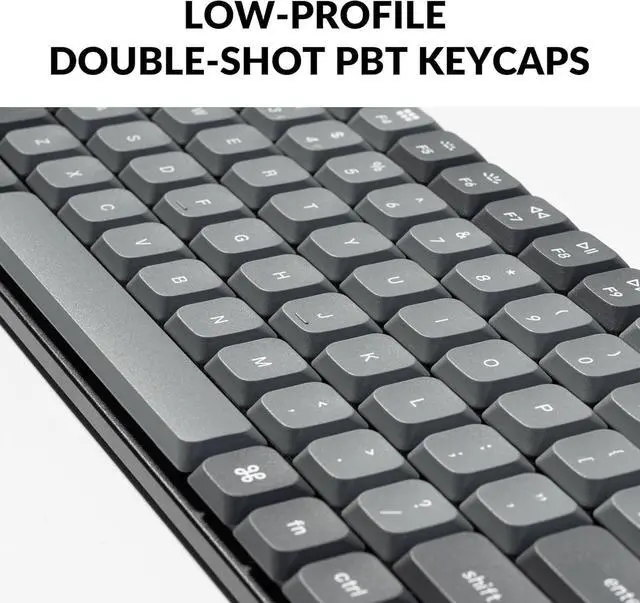 Alt view image 7 of 7 - Keychron K3 Max 75% Low-Profile Wireless Mechanical Keyboard - Ultra-Thin, Tri-Mode (2.4G/Bluetooth/USB-C), Silent Gateron Brown Switches, Mac/Windows/Linux Compatible