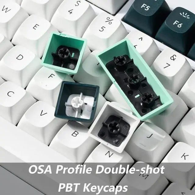 Alt view image 5 of 7 - Keychron Q3 HE Custom Knob Mechanical Gaming Keyboard, TKL Layout Hot-Swappable Full Metal with Hall Effect Gateron Double-Rail Magnetic Nebula Switch, 2.4 GHz/Bluetooth/Wired - Shell White