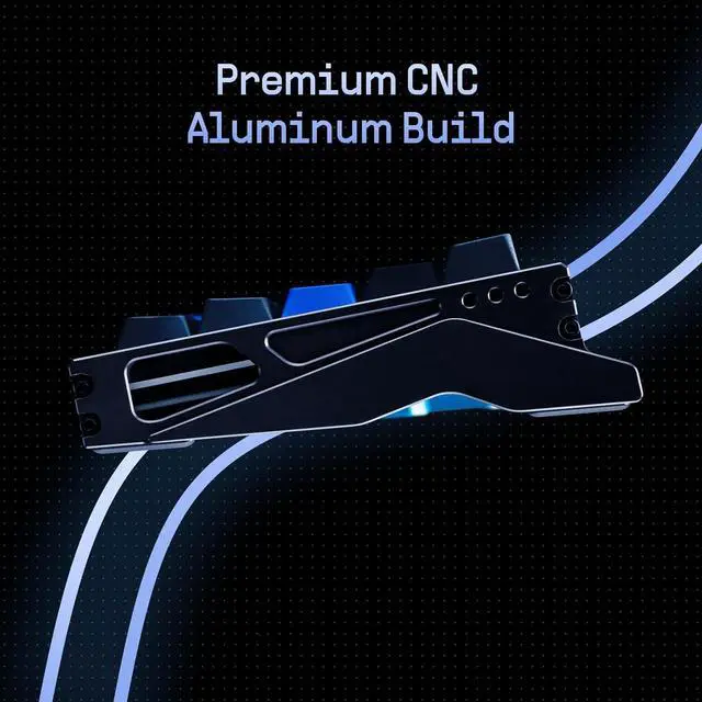 Alt view image 4 of 7 - IQUNIX EZ60 Mechanical Gaming Keyboard 60% Hot Swappable Hall Effect Magnetic Switch 8kHz Polling Rate, Rapid Trigger, Adjustable 0.05mm Actuation, PBT Keycaps for Win/Mac