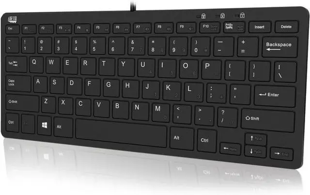 Main image of Adesso SlimTouch 510-Mini Keyboard with USB Hubs