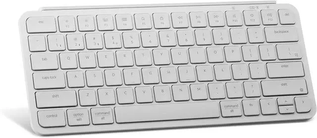 Main image of Keychron B1 Pro Wireless Ultra-Slim ZMK/Launcher Bluetooth 2.4 GHz/Wired Connection Keyboard for Mac Windows Linux - White