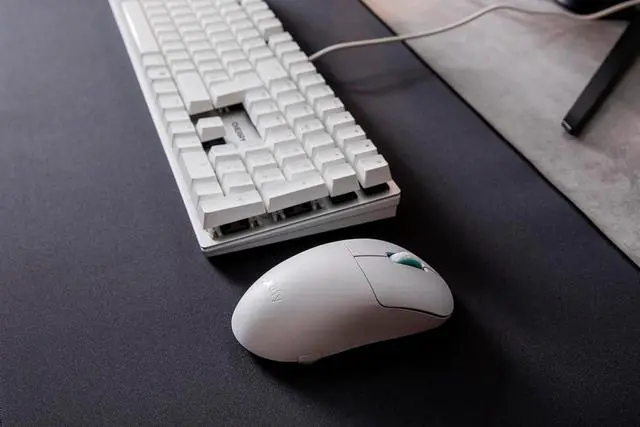 Alt view image 6 of 7 - Cherry KC 200 MX Mechanical Office Keyboard with New MX2A switches. Modern Design with Metal Plate Frame. (White W/MX2A Silent Red Switch)