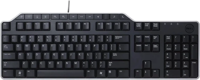 Alt view image 2 of 6 - Dell Business Multimedia Keyboard - KB522, Black