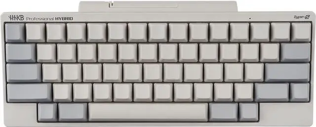 Main image of HHKB - Happy Hacking Keyboard Professional Hybrid Type-S (Wireless, Bluetooth, Wired, USB, Silent, Mac, Windows, White, Blank) with 2 Year Advance Exchange Warranty