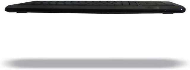 Alt view image 6 of 6 - Adesso SlimTouch 120 3-Color Illuminated Compact Multimedia Keyboard (AKB-120EB)