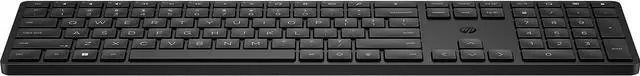 Alt view image 3 of 6 - HP 450 Programmable Wireless Keyboard - Slim, Ergonomic Design w/Number Pad - Wireless USB - 20 Programmable Keys, 4 LEDs, Chiclet Keys - Up to 2-Year Battery Life - Win, Chrome, MacOS