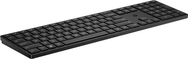 Alt view image 4 of 6 - HP 450 Programmable Wireless Keyboard - Slim, Ergonomic Design w/Number Pad - Wireless USB - 20 Programmable Keys, 4 LEDs, Chiclet Keys - Up to 2-Year Battery Life - Win, Chrome, MacOS