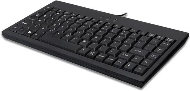 Alt view image 3 of 6 - Adesso EasyTouch Mini Wired Gaming Keyboard (AKB-110B)