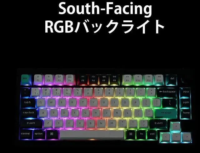 Alt view image 7 of 7 - Keychron Q1 Max Hotswap Wireless Mechanical Keyboard|RGB|Aluminum Frame|Carbon Black|with Knob|Gateron Jupiter Brown|75% Layout (84 Keys)|Windows Mac OS (Q1M-M3)