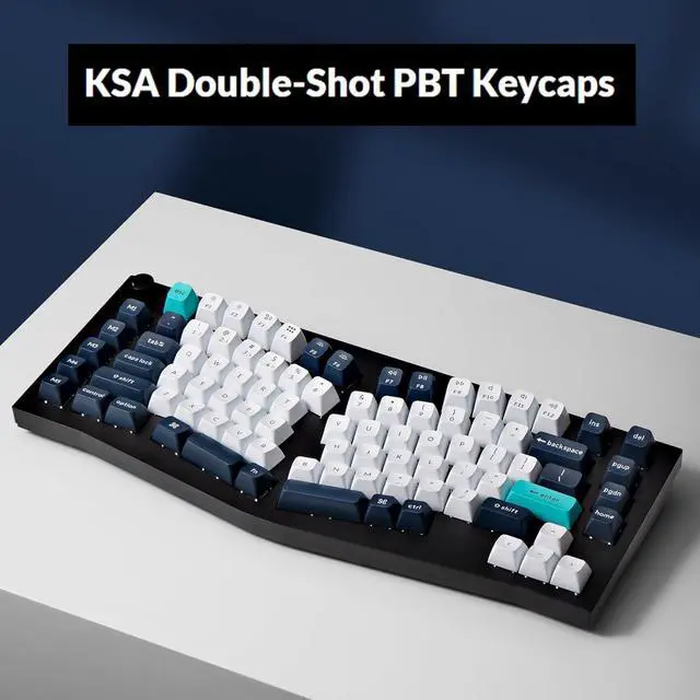 Alt view image 5 of 7 - Keychron Q10 Max Custom Knob Mechanical Keyboard, Alice 75% Layout Bluetooth 5.1/2.4 GHz/Wired QMK/VIA Programmable, RGB Hot Swappable Gateron Jupiter Brown Switch Full Metal for Mac Win Linux