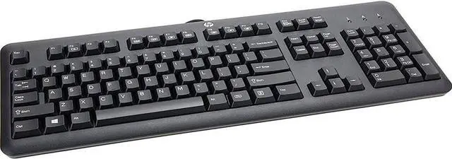 Main image of HP Wired USB Keyboard Black