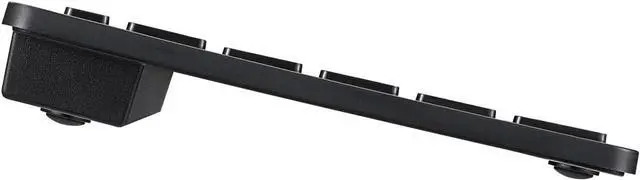 Alt view image 5 of 7 - Adesso SlimTouch WKB-1100BB Bluetooth 30 Scissor-Switch Mini Keyboard with Multimedia Hotkeys