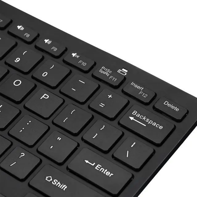 Alt view image 3 of 7 - Adesso SlimTouch WKB-1100BB Bluetooth 30 Scissor-Switch Mini Keyboard with Multimedia Hotkeys