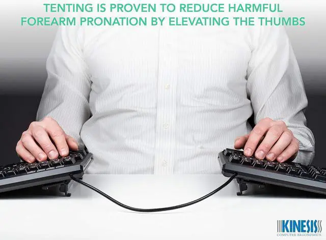 Alt view image 6 of 6 - Kinesis V3 Pro Lifters (Tenting for Freestyle Pro & Edge)