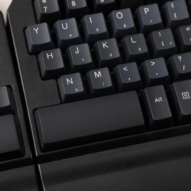 Alt view image 5 of 7 - YMDK Split 75% NKRO Core Alps Matias Silent Switches Magnetic Hand Rests Ergonomics Fully Programmable Macro Mechanical Keyboard