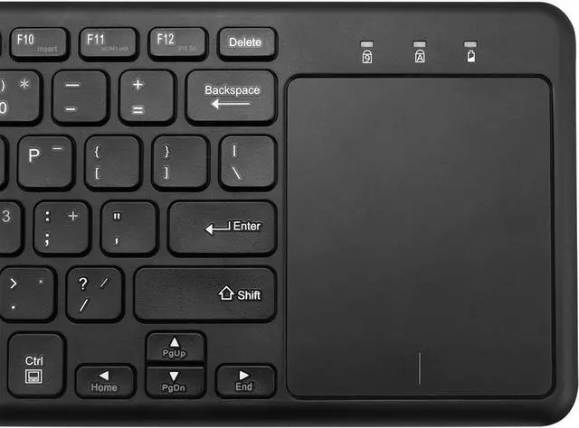 Alt view image 2 of 7 - Adesso Slimtouch 4050 - Wireless Keyboard with Built-in Touchpad