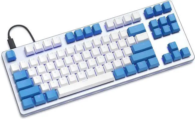 Alt view image 2 of 7 - Drop Skylight Series Keycap Set  Doubleshot PBT, OEM Profile, Shine-Through, Backlit, for Cherry MX Switches & Clones, and CTRL, ALT, ENTR, TKL, and 61, 87, 104, and 108-key layouts (Horizon)