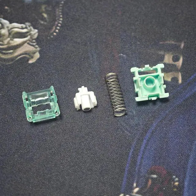 Alt view image 7 of 7 - Gateron Magnetic Jade Pro Switch RGB Linear DIY Customized Mechanical Keyboard HiFi Pre Lubed 36g POM PC PA66 Hall