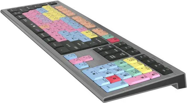 Alt view image 5 of 6 - Logickeyboard 'Astra2' Backlit Designed for Composing in Avid Pro Tools on Mac  p/n LKB-PT-A2M-US