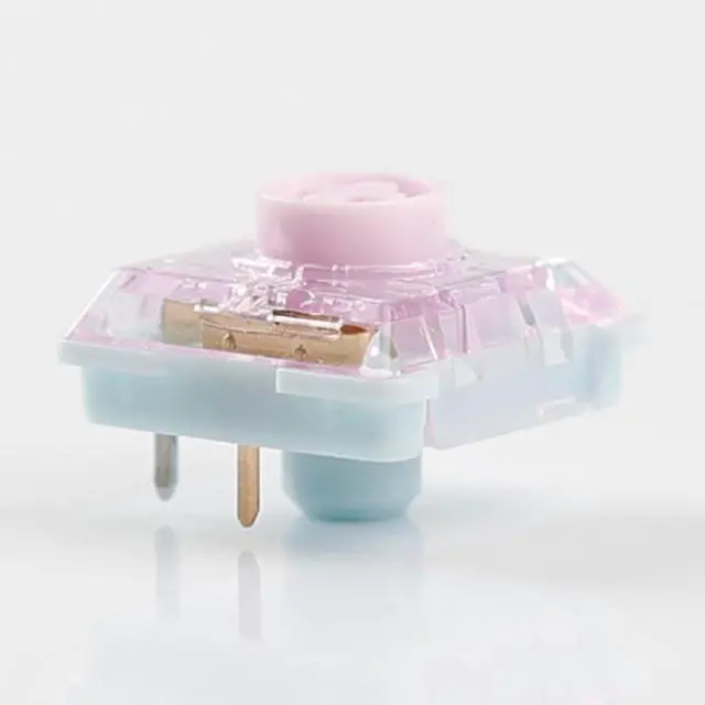 Alt view image 3 of 7 - Kailh Saker 1353 3-Pin Mini Low Profile Linear Switches 0.8mm Ultra-Short Travel, Quick Trigger for Gaming Keyboards (110)