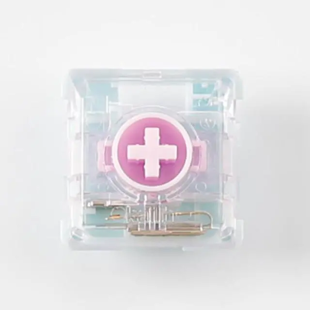 Alt view image 6 of 7 - Kailh Saker 1353 3-Pin Mini Low Profile Linear Switches 0.8mm Ultra-Short Travel, Quick Trigger for Gaming Keyboards (110)