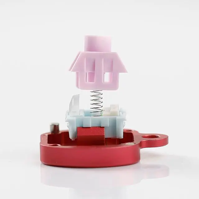 Alt view image 2 of 7 - Kailh Box Saker 5-Pin Linear MX Mechanical Switches Ultra-Short Travel Lightning-Quick Trigger Perfect for High-Performance Gaming Keyboards (90)