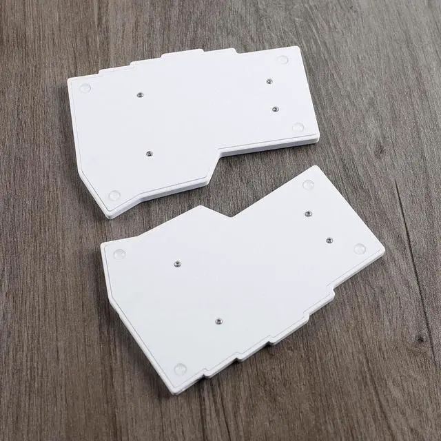 Alt view image 7 of 7 - YMDK Low Profile Split Chocolate Keyboard Corne V4.1 Ergonomic 46 Keys Hotswappable 40% Layout 3D Print Case PLA RGB Vial Keyboard Kit