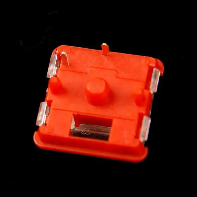 Alt view image 2 of 7 - YMDK Kai-lh Low Profile Choc Switch 1350 Chocolate Keyboard Red Pro Switch 35g Linear for Low Profile Mechanical Keyboard (Choc Red Pro 110PCS)