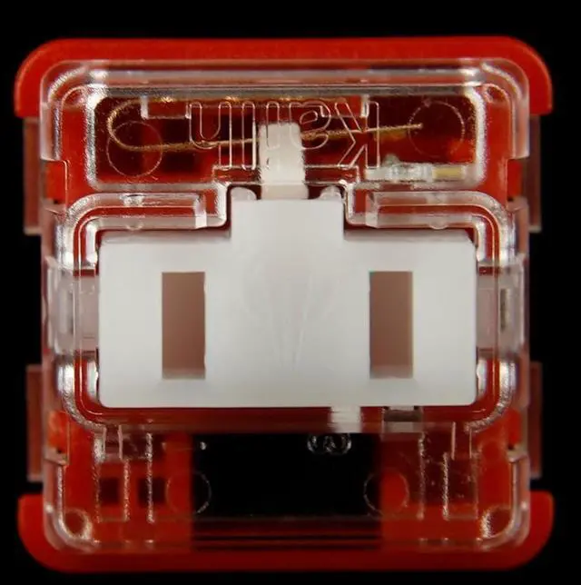 Alt view image 5 of 7 - YMDK Kai-lh Low Profile Choc Switch 1350 Chocolate Keyboard Red Pro Switch 35g Linear for Low Profile Mechanical Keyboard (Choc Red Pro 110PCS)