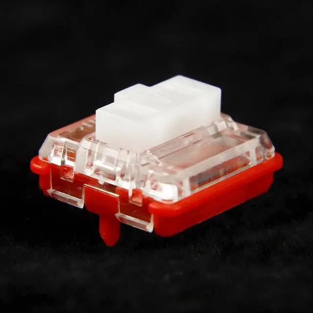 Alt view image 6 of 7 - YMDK Kai-lh Low Profile Choc Switch 1350 Chocolate Keyboard Red Pro Switch 35g Linear for Low Profile Mechanical Keyboard (Choc Red Pro 110PCS)