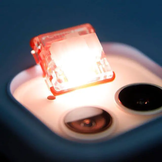 Alt view image 7 of 7 - YMDK Kai-lh Low Profile Choc Switch 1350 Chocolate Keyboard Red Pro Switch 35g Linear for Low Profile Mechanical Keyboard (Choc Red Pro 110PCS)