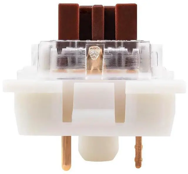 Alt view image 2 of 5 - Granvela OUTEMU Medium-Low Profile Brown Switches, 3-Pin 1.6mm Travel Distance Thin Tactile Key switches - 70 Pack - Cherry MX Compatible DIY Replaceable Switches for Mechanical Keyboard