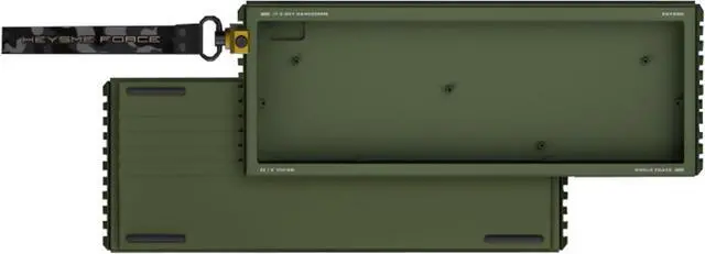 Main image of BOYIxKEYSME GT60 Pro 60% Aluminum Keyboard Case,PIC60 61Keys Custom Full CNC Case Housing Gasket Mechanical Keyboard DIY Barebones Kit Compatible with Woot60HE/MADLIONS MAD 60(Jungle Storm JS)