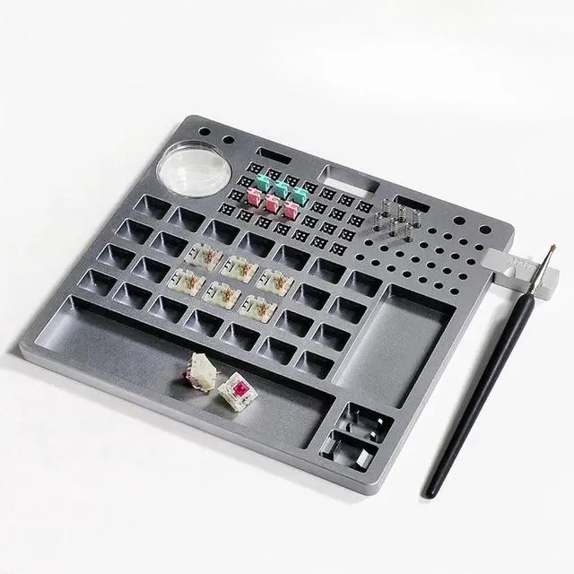 Alt view image 6 of 7 - MagiDeal Switch Lube Station Lubrication Kit Electronics Accessories Versatile DIY Tool Keyboard Switch Lube Platforms for Keyswitch