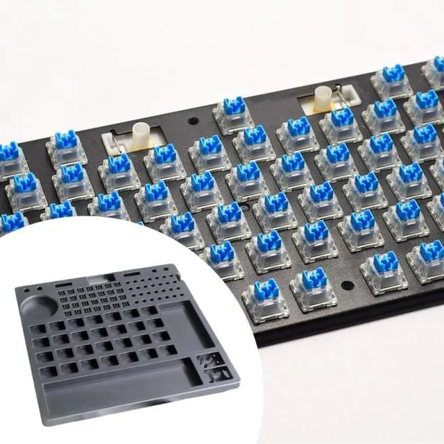 Alt view image 2 of 7 - MagiDeal Switch Lube Station Lubrication Kit Electronics Accessories Versatile DIY Tool Keyboard Switch Lube Platforms for Keyswitch