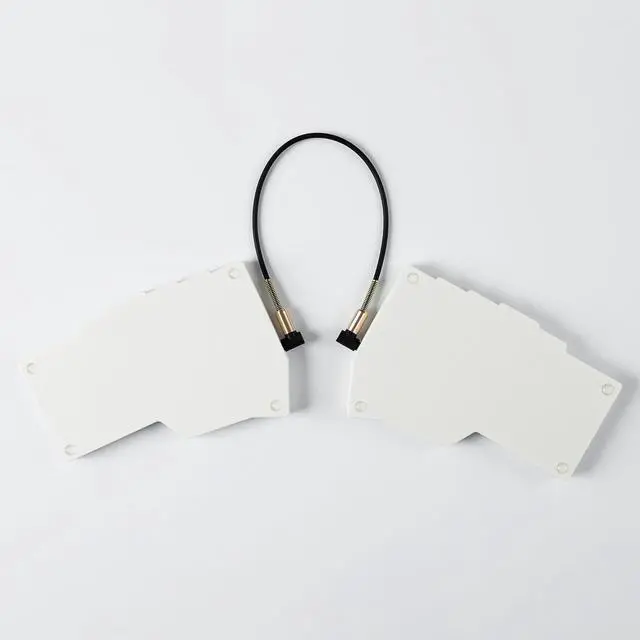 Alt view image 5 of 7 - YMDK Split Keyboard Corne V4.1 46 Keys Ergonomic Hotswappable 40% Layout 3D PLA RGB QMK Vial All Key Programmable Mini Independent Gaming Keyboard Kit