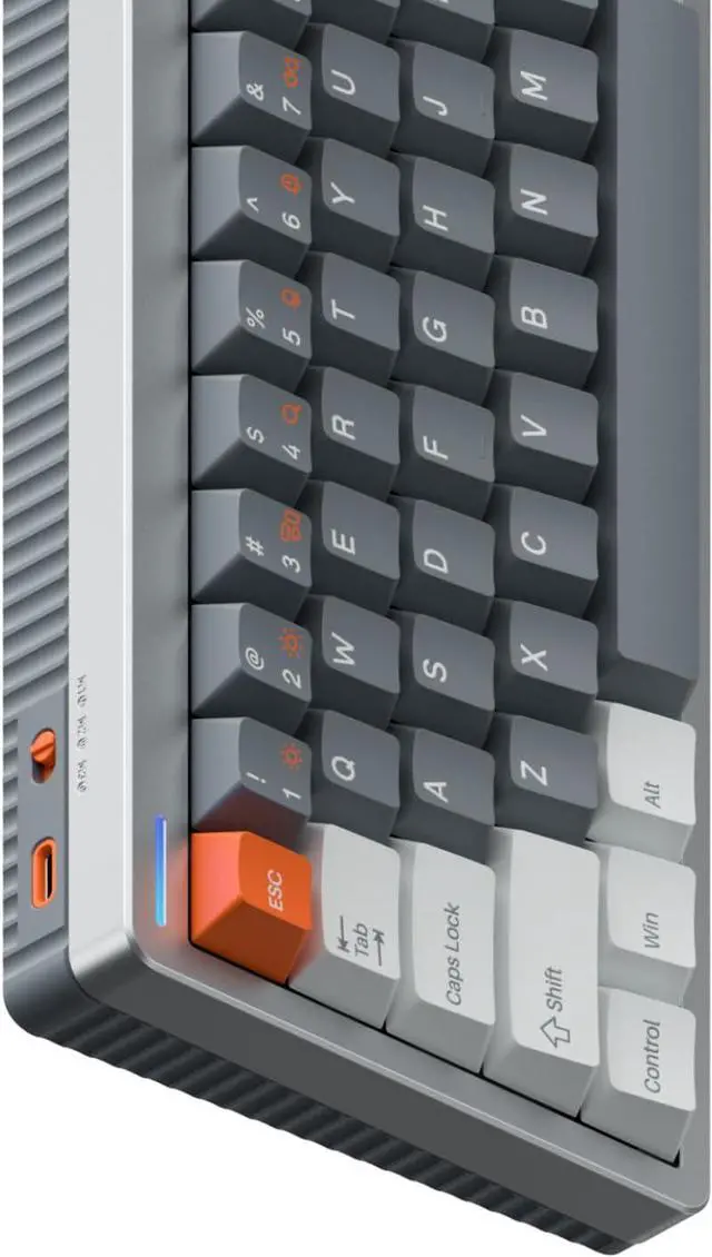 Alt view image 2 of 7 - nuphy Halo65 HE Rapid Trigger Gaming Keyboard, 65% Layout 67 Keys Wired Magnetic Switches Keyboard, Hall Effect Keyboard, Hyper-Fast Adjustable Actuation, RGB Hot-swappable, 8K Hz Polling Rate