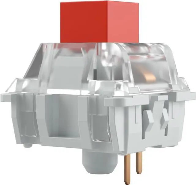 Main image of Glorious Gaming 120x Kailh Mechanical Keyboard Switches (Box Red) - Linear & Smooth, 45g Actuation Force, Waterproof & Dustproof, 3-Pin Mount, SMD-LED Compatible, Box Range - Kailh Red