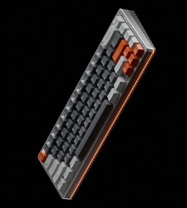 Alt view image 7 of 7 - nuphy Halo65 HE Rapid Trigger Gaming Keyboard, 65% Layout 67 Keys Wired Magnetic Switches Keyboard, Hall Effect Keyboard, Hyper-Fast Adjustable Actuation, RGB Hot-swappable, 8K Hz Polling Rate