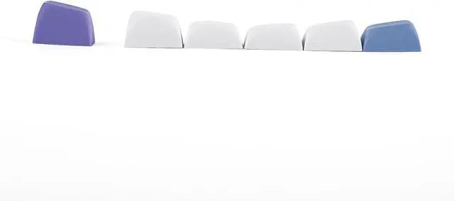 Alt view image 6 of 7 - EPOMAKER x LEOBOG Hi75 Aluminum Alloy Wired Mechanical Keyboard, Programmable Gasket-Mounted Gaming Keyboard with Mode-Switching Knob, Hot Swappable, NKRO, RGB (White Purple, Nimbus V3 Switch)