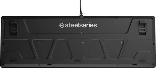 Alt view image 4 of 4 - SteelSeries Apex 100 Gaming Keyboard - Tactile & Silent - Blue LED Backlit - Splash Resistant - Media Controls