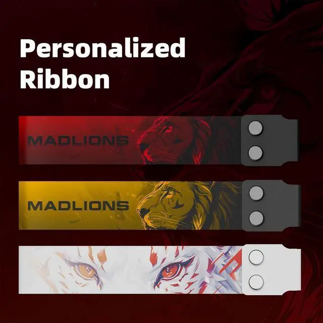 Alt view image 7 of 7 - MADLIONS MAD60 HE Rapid Trigger Magnetic Switch Gaming Keyboard,60% RGB Adjustable Actuation Hall Effect Hyper-Fast 8K Polling Rate PBT Keycaps 61 Keys Mechanical Keyboard for PC/Mac Gamer(White)